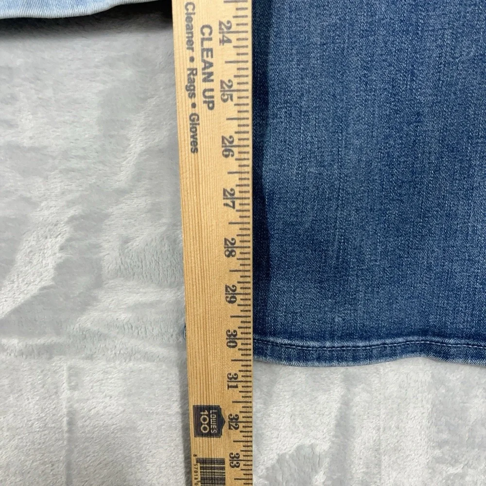 Hollister‎ High Rise Vintage Flare Jeans Stretch Y2K Retro Patch Multi Panel 3R